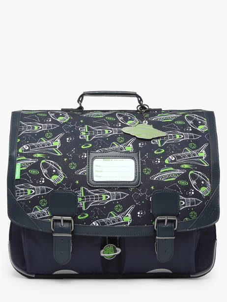 2-compartment Satchel Tann's Blue les fantaisies g 41142