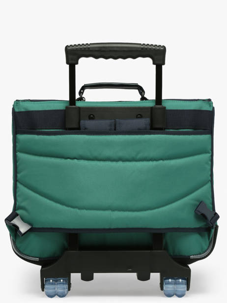 2-compartment Wheeled Satchel Tann's Green les fantaisies g 43126 other view 5