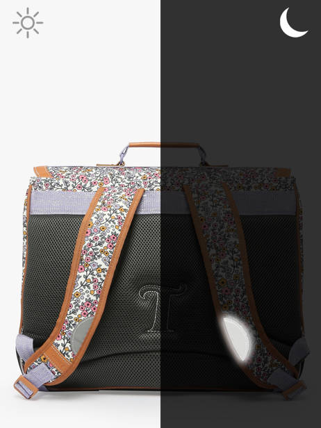 2-compartment Satchel Tann's Multicolor les fantaisies f 41263 other view 5