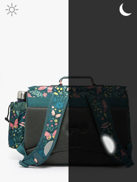 2-compartment Satchel Tann's Green les fantaisies f 33266 other view 5