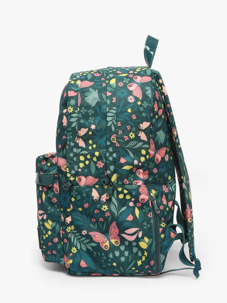 2-compartment Backpack Tann's Green les fantaisies f 63266 other view 2