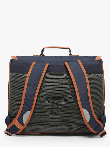 2-compartment Satchel Tann's Blue les fantaisies g 41111 other view 4