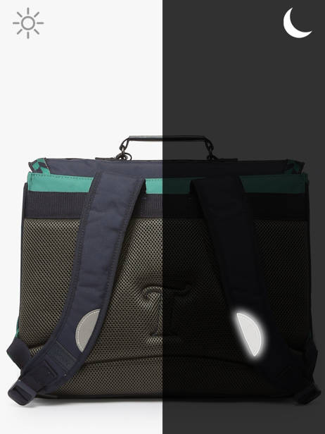 2-compartment Satchel Tann's Green les fantaisies g 41126 other view 5