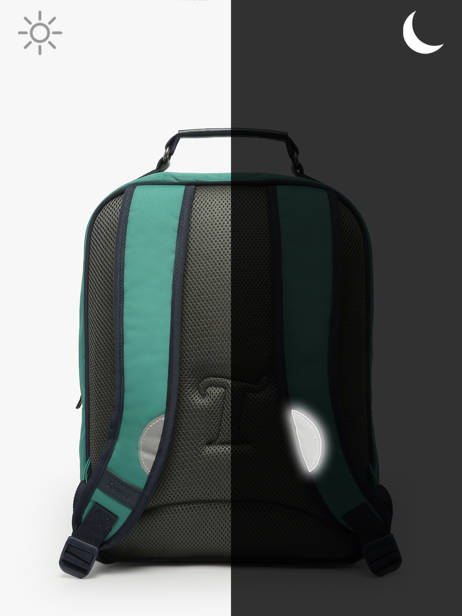 2-compartment Backpack Tann's Green les fantaisies g 74126 other view 4