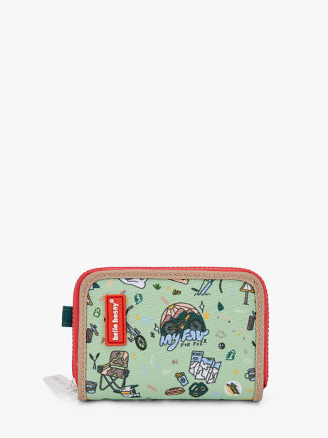 Coin Purse Hello hossy Green cool kids P