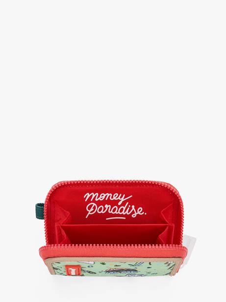 Coin Purse Hello hossy Green cool kids P other view 1