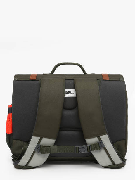 2-compartment Satchel Jeune premier Green daydream boys B other view 4