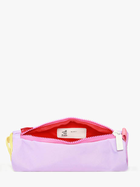 1 Compartment Pouch Hello hossy Violet cool kids M other view 1