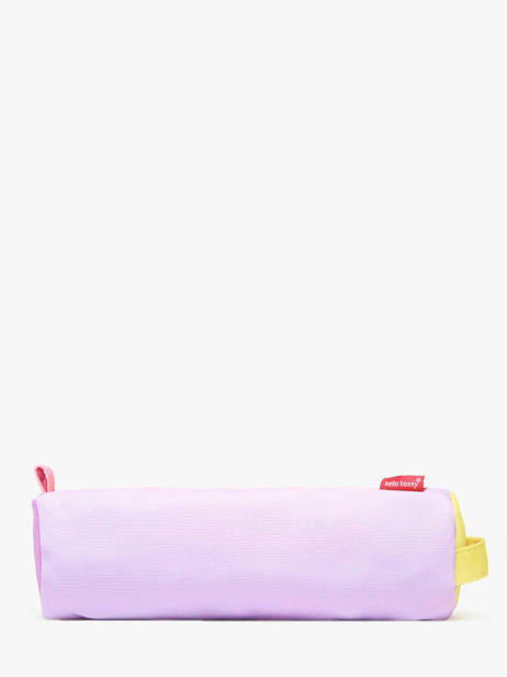 1 Compartment Pouch Hello hossy Violet cool kids M other view 2