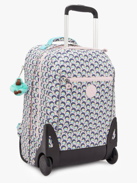 2-compartment Wheeled Schoolbag With 15
