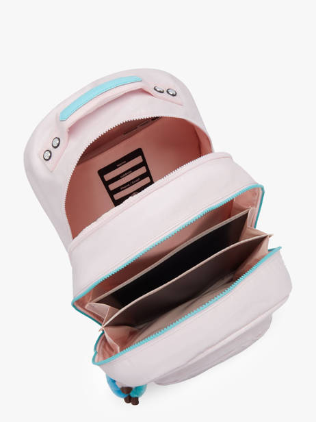 2-compartment Backpack Kipling Pink back to school KI5213 other view 3