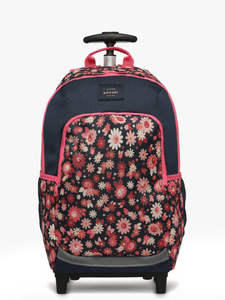 2-compartment Wheeled Schoolbag Rip curl Multicolor mixed 4BWBA