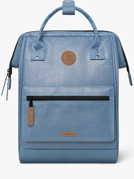 Adventurer Medium - Customisable Backpack  Cabaia Blue adventurer BAGS other view 2