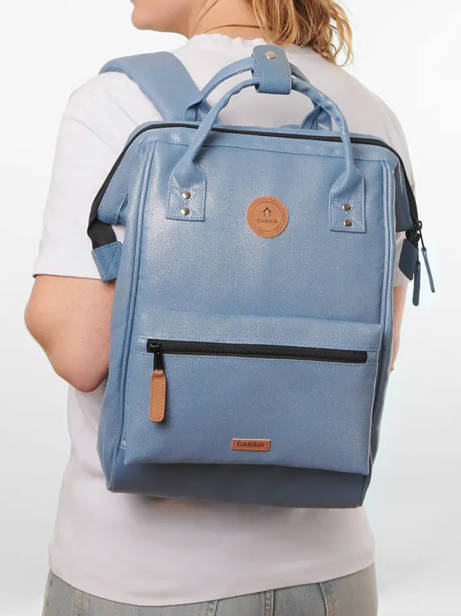 Adventurer Medium - Customisable Backpack  Cabaia Blue adventurer BAGS other view 1