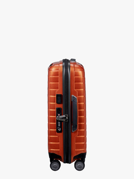 Expandable Cabin Luggage Samsonite Orange proxis 140087 other view 3