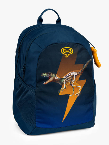 2-compartment Backpack Stones and bones Blue boys B other view 2