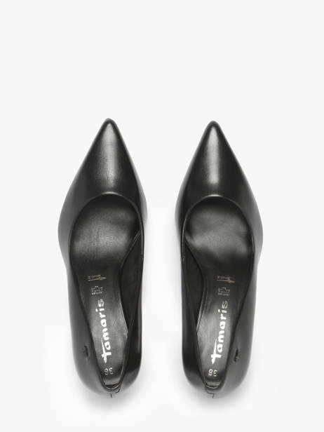 Heeled Pumps In Leather Tamaris Black women 43 other view 4