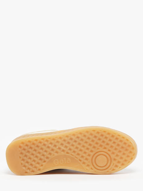 Sneakers Grandslam In Leather Gola Beige women CLA589 other view 5