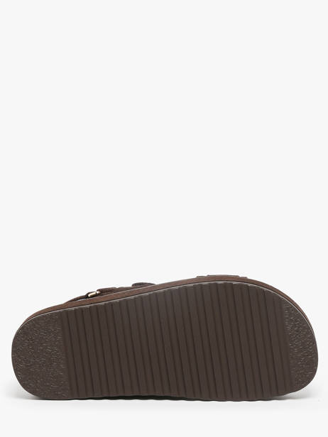 Sandals Bigmona In Leather Steve madden Brown women 11003034 other view 4