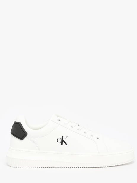 Sneakers In Leather Calvin klein jeans White men YM01296