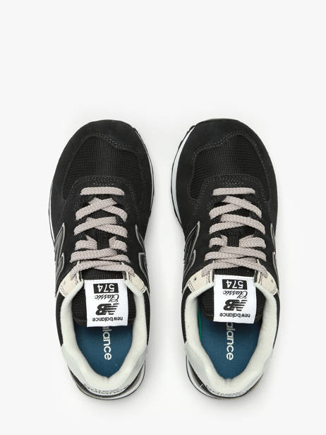 Sneakers 574 In Leather New balance Black boy ML574EVB other view 4