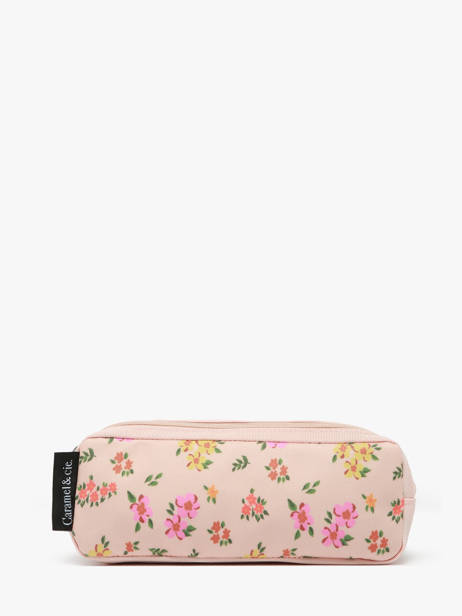 2-compartment Pouch Caramel et cie Pink boheme FI