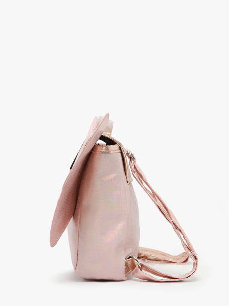Cartable 1 Compartiment Caramel et cie Rose family FA vue secondaire 1
