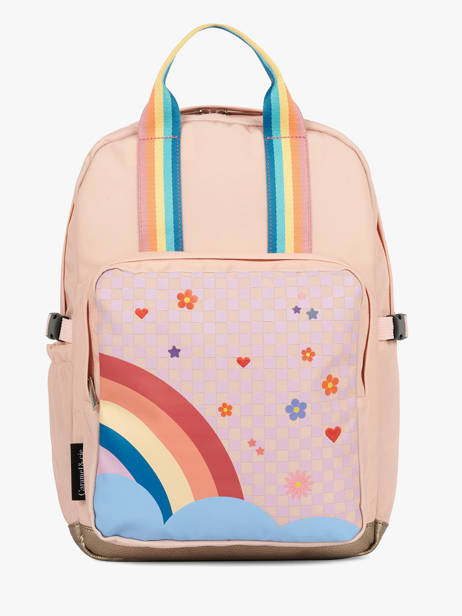 Sac à Dos 1 Compartiment Caramel et cie Rose boheme FI