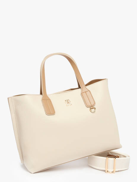 Sac Bandoulière Th Distinct Polyurethane Tommy hilfiger Beige th distinct AW17459 vue secondaire 1