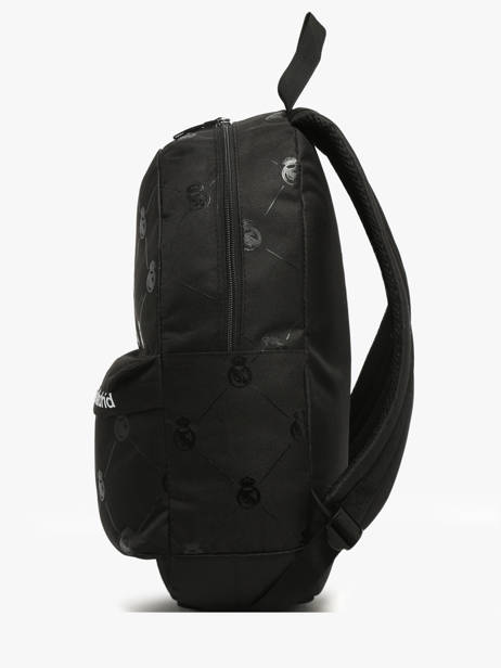 1 Compartment Backpack Real madrid Gray real 25CR204B other view 2