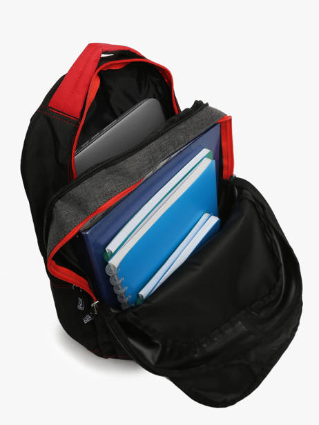 3-compartment Backpack Stade toulousain Gray toulouse 25AT204B other view 3