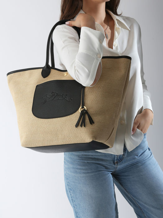 Longchamp Le panier pliage Hobo bag Black