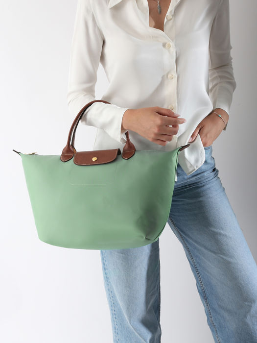 Longchamp Le pliage original Sacs porté main Vert