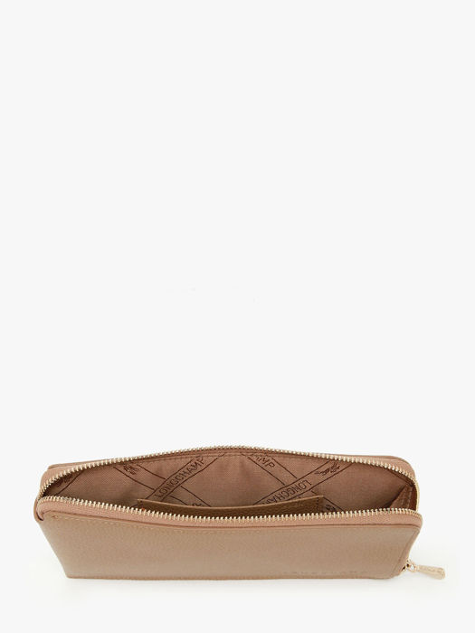 Longchamp Le foulonné Clutches Beige