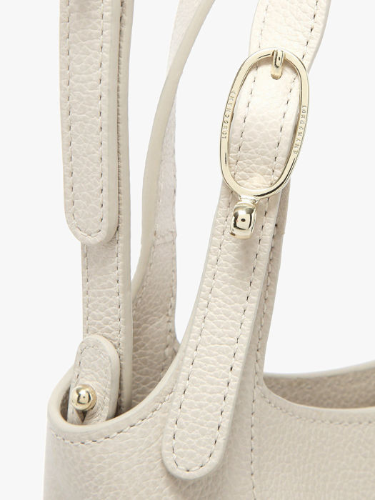 Longchamp Le foulonné Handbag White