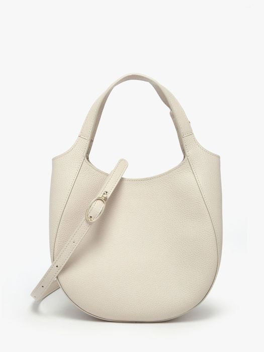 Longchamp Le foulonné Handbag White