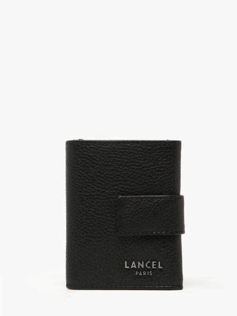Leather Côme Wallet Lancel Black come A12880
