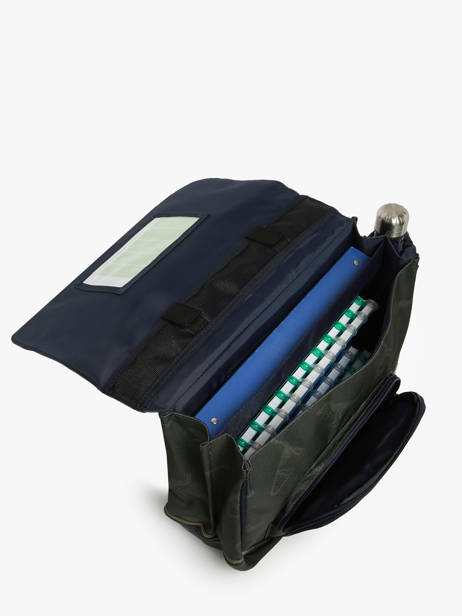 2-compartment Satchel Tann's Green les fantaisies g 33277 other view 3