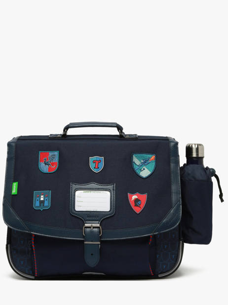 2-compartment Satchel Tann's Blue les fantaisies g 33143