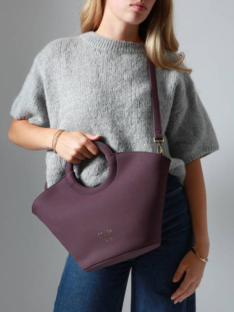 Handbag M Neflier Woomen Violet neflier WNEF01 other view 1