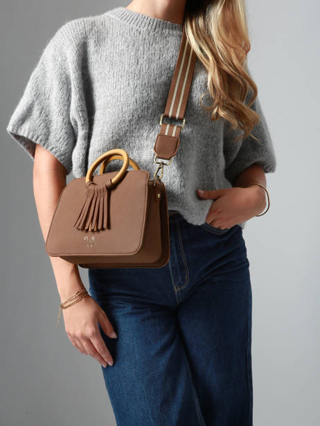Crossbody Bag S Camomille Woomen Brown camomille WCAO1S other view 1