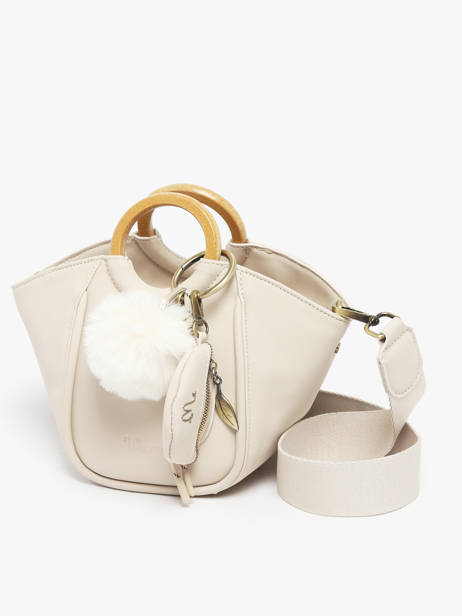 Sac Bandoulière S Crocus Woomen Beige crocus WCRO33 vue secondaire 2