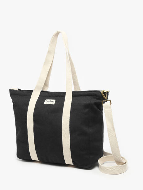 Sac Porté épaule Cesar Coton Hindbag Noir best seller CESAR vue secondaire 2