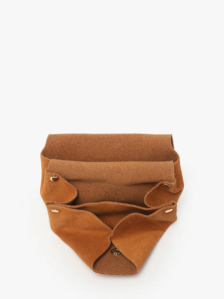 Porte-monnaie La Suite Cuir Paul marius Orange la suite GUSTASUI vue secondaire 1