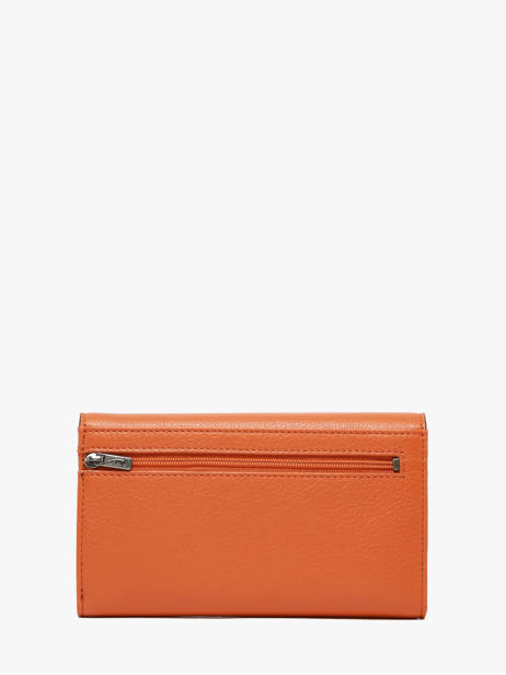 Portefeuille Enveloppe Cuir Yves renard Orange enveloppe 29283 vue secondaire 2