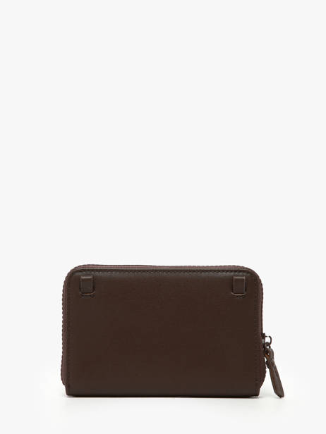 Leather Oxer Wallet Etrier Brown oxer EOXE090M other view 4
