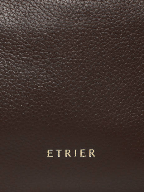 Luggage Tag Tradition Cuir Etrier Brown tradition ETRA901M other view 3