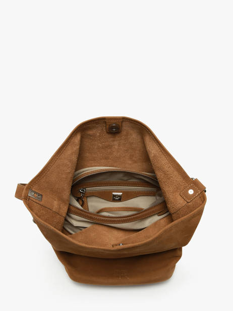 Sac Porté épaule Sac à Dos M Cavalier Nubuck Cuir Etrier Beige cavalier nubuck ECAN126M vue secondaire 6