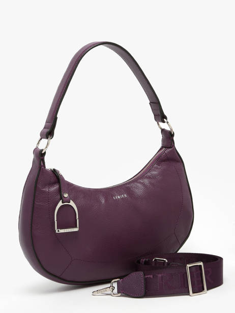 Medium Leather Altesse Shoulder Bag Etrier Violet altesse EALT017M other view 2