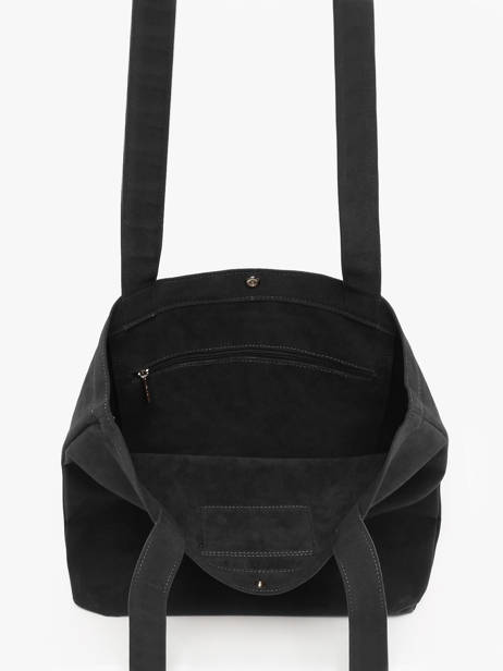 Shoulder Bag Suedine Kba Lancaster Black suedine kba 61 other view 3